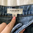 PacSun  Denim Medius Wash Cut off Mini Skirt size 25 Photo 3