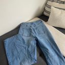 Baggy High Waisted Jeans Size 4 Blue Photo 7