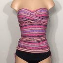 Anne cole  stripe Tankini set. NWT Photo 2