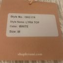 Le Rumi LYRA Top NWT White Size M Photo 4