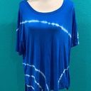 JoyLab  athletic blue tie dye shirt in size small Photo 0