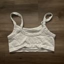 Tilly's white crop top bralette  Photo 1