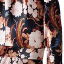 NEW Cara Cara Gianna Floral Velvet Skirt in Black Birds Of Paradise Photo 1