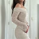 David's Bridal  Bodycon Lacey Gown Photo 2