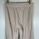 Aritzia tna airy fleece sweatpants light pink high rise pockets drawstring sz M Size M Photo 7