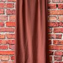 Topshop Bronze  High Low Wrap Flowing Maxi-Length Skirt Photo 11