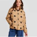 Who What Wear Women’s Polka Dot Print Puffer Jacket Photo 7