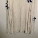 st. john's bay St. John’s Bay Crewneck Sweater Embroidered Floral Photo 4