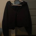 Lululemon Black Scuba Oversized Half-Zip Hoodie Photo 1