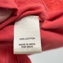 Krass&co G.H Bass & . Women’s Cotton Textured Flower 3/4 Sleeve Top Pink Size Medium Photo 7