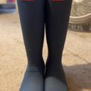 Hunter Tall Blue Rain Boots Photo 1