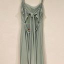 Birdy Grey Benny Tie Back Dress in Crepe Sage Size Small VGUC Photo 5