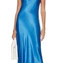 Rails  Solene Satin slip Dress Cobalt blue sz M Photo 3