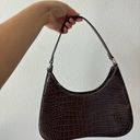 JW Pei  Ruby shoulder bag in Nutella croc Photo 1