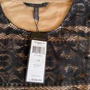 BCBGMAXAZRIA  Lace Overlay Peplum Top Photo 4