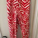 SheIn red zebra jeans Photo 1