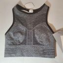 DKNY  Sports Bra Extra Small Grey Black Reversible Racer Photo 1