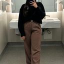 Abercrombie & Fitch Tailored Wide Leg Pants Photo 4