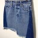 Hidden Jeans NWT  Payton Color Block Blue Denim Mini Skirt Sz S Photo 2