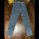 Guess  vintage black acid washed high rise denim sz 30 Photo 4