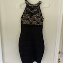 Emerald Sundae Black Lace Dress Photo 0