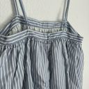 A New Day NWT  blue and white stripe babydoll blouse, lined, size S Photo 5