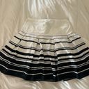 Tailor Clothing By B. Moss Black and White Striped Skirts Size 14 Photo 0