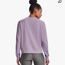 Under Armour  lavender purple loose rival Terry crew pullover in size xs Photo 1