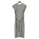 Lost + Wander  Kika Striped Button-Up Midi Dress - Grey - XL Photo 9