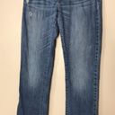 Abercrombie & Fitch  medium wash boot cut denim jeans size 6 long Photo 2