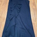 ALLSAINTS  Black Mini Peekoa Wool Dress Size 2 Photo 0