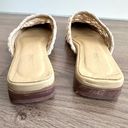 Kaanas  6 Cream Woven Slides Shoes Sandals Casual Coastal Beach Photo 4