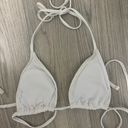 Forever 21 White Triangle Bikini Top Photo 1