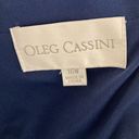 Oleg Cassini  Floor Length Sheath Gown with Lace Bodice Size 16W Light alteration Photo 7