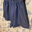 Mossimo Denim Romper Jean Material Dark Blue For Women.  Photo 4