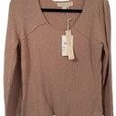 Saltwater Luxe  Blush Fitted Sweater size XL Photo 0