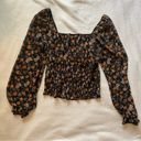 Lily Star Sheer floral top Photo 0