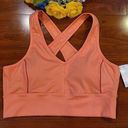 Activology Orange Sports Bra Size Large Photo 0