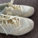 New Balance  classic style running shoes. Barely worn. Color- yellow. Size 7 Photo 2