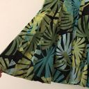 Apt. 9 Women’s  palm leaf printed skirt short fully lined pleated cotton Sz 8 full Photo 1