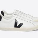 VEJA New in Box  Esplar Leather Extra White/Black Sneakers Photo 1