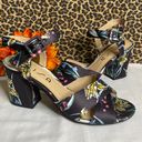 Unisa Satin Open Toe Flowered Heels | 8.5M | Photo 4