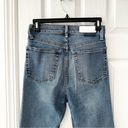 RE/DONE  The 70s Ultra High Rise Stove Pipe Denim Jeans 27 Medium 3 Blue Wash Photo 12