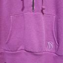 Victoria's Secret Victoria’s Secret Lounge Cropped Hoodie (L) & Sweatshort Set (M) Raspberry Pink Photo 7