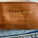 ZARA  The Cigarette in Sunrise Blue distressed frayed hem jeans Size 8 Photo 4