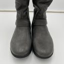 Dream Paris  Women's Grey Faux Fur Lined Rabbit Boots Size 7 Photo 6