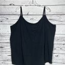 Torrid  Size 5 Black Adjustable Spaghetti Strap Cotton Knit One Piece Bodysuit Photo 1