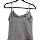 ANDIE  Longline Tank Silver Swimwear Bathing Suit Tankini Bikini Shimmer Sz M New Photo 2