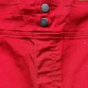 St. John’s Bay St John's Bay Mid Rise‎ Straight Leg Pull On Jeans Reddish Orange Plus Size 30 Photo 3