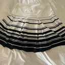 Tailor Clothing By B. Moss Black and White Striped Skirts Size 14 Photo 1